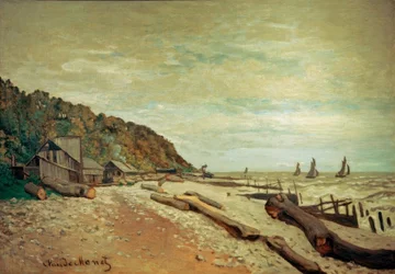 Det lilla skeppsvarvet, nära Honfleur